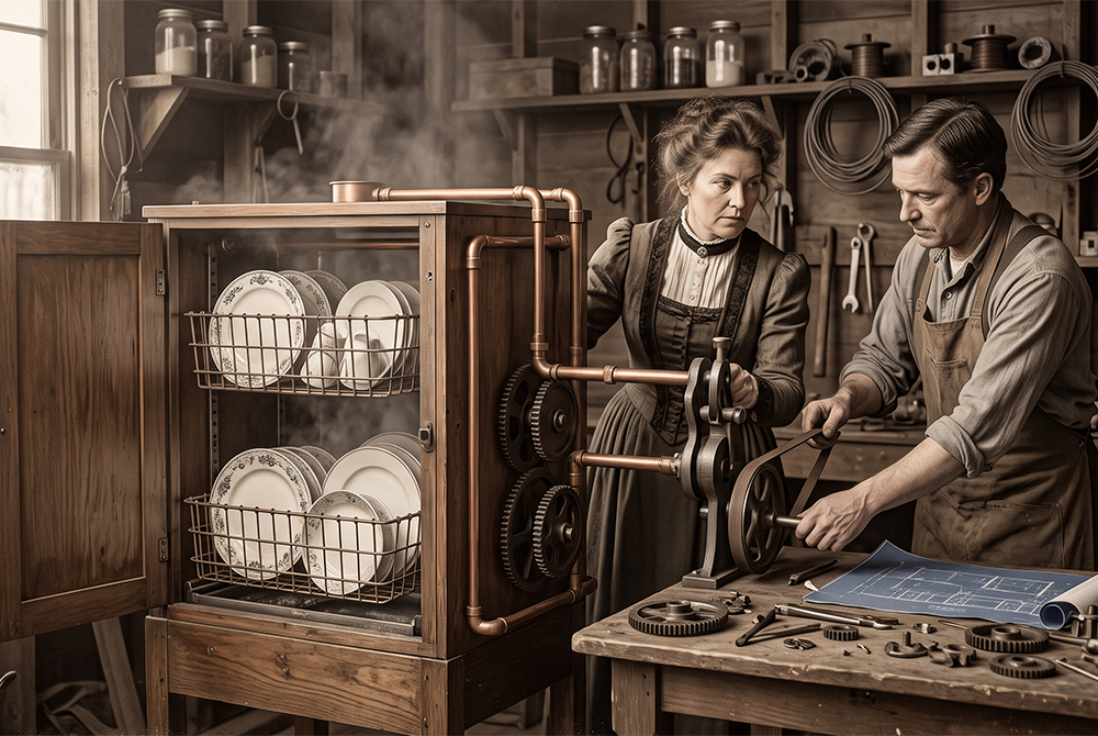 The Invention of the Dishwasher