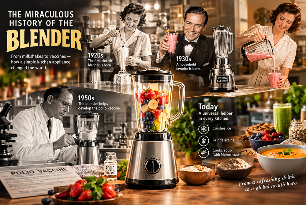 THE MIRACULOUS HISTORY OF THE BLENDER