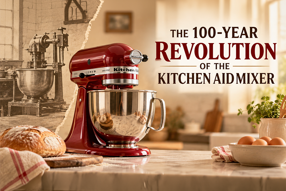 THE 100-YEAR REVOLUTION OF THE KITCHENAID MIXER