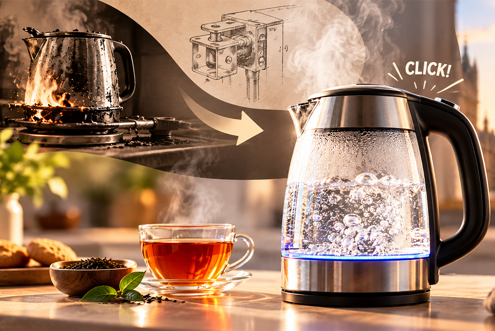 THE AMAZING STORY OF THE AUTOMATIC ELECTRIC KETTLE